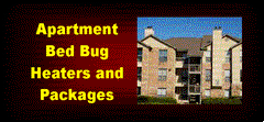 Bed Bug Heaters and Packages for Apartments
