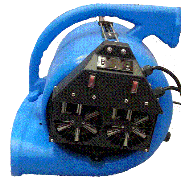 DE Universal Air Mover Heater DRI Heat