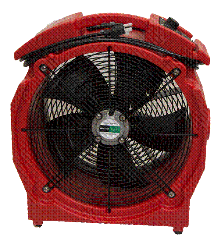 DH Elite High Temperature Low Amp Air Mover Red